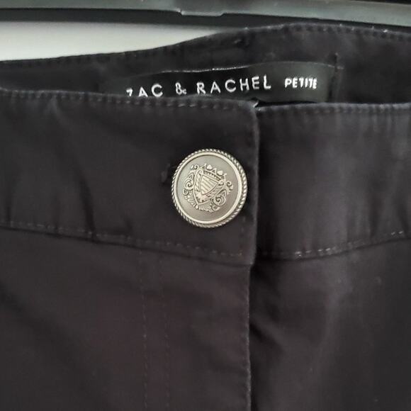 Zac & Rachel Black Straight Pants Size 10 Petite - Picture 5 of 10